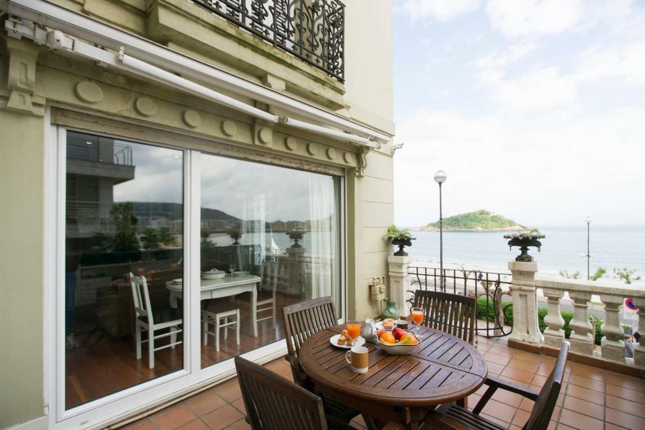 Breathtaking Terrace Views In Luxury Apartment - By Www,Sansebastianapartments,Es San Sebastian Bagian luar foto