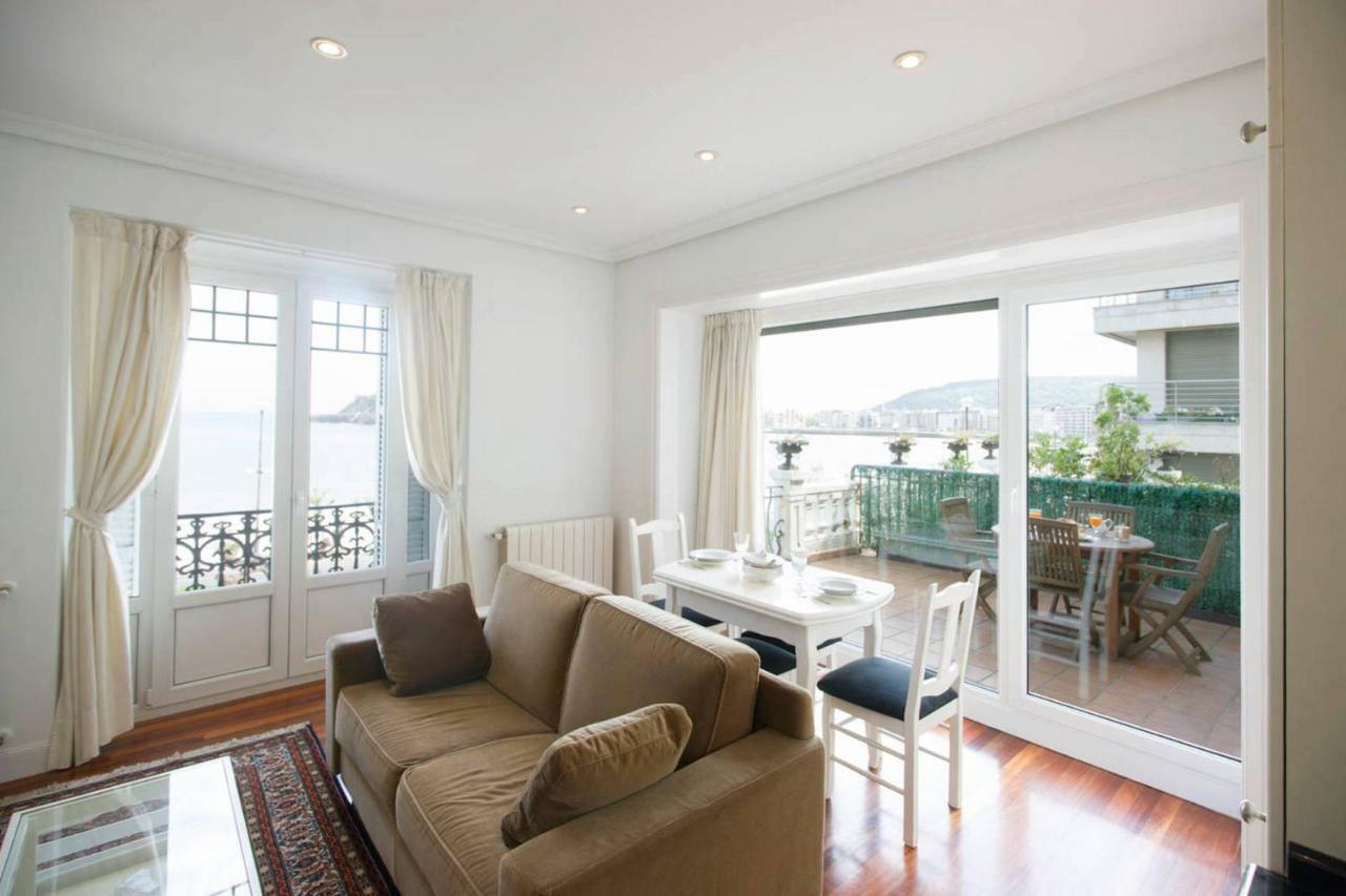 Breathtaking Terrace Views In Luxury Apartment - By Www,Sansebastianapartments,Es San Sebastian Bagian luar foto